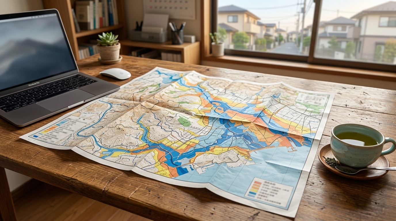 木更津市の防災ハザードマップの種類と入手法