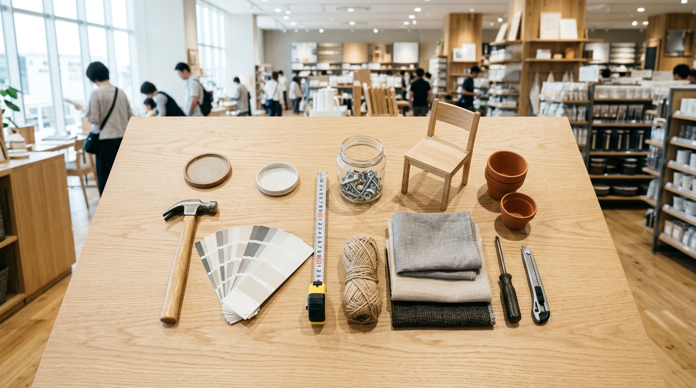 木更津のホームセンター・家具店【早見表】