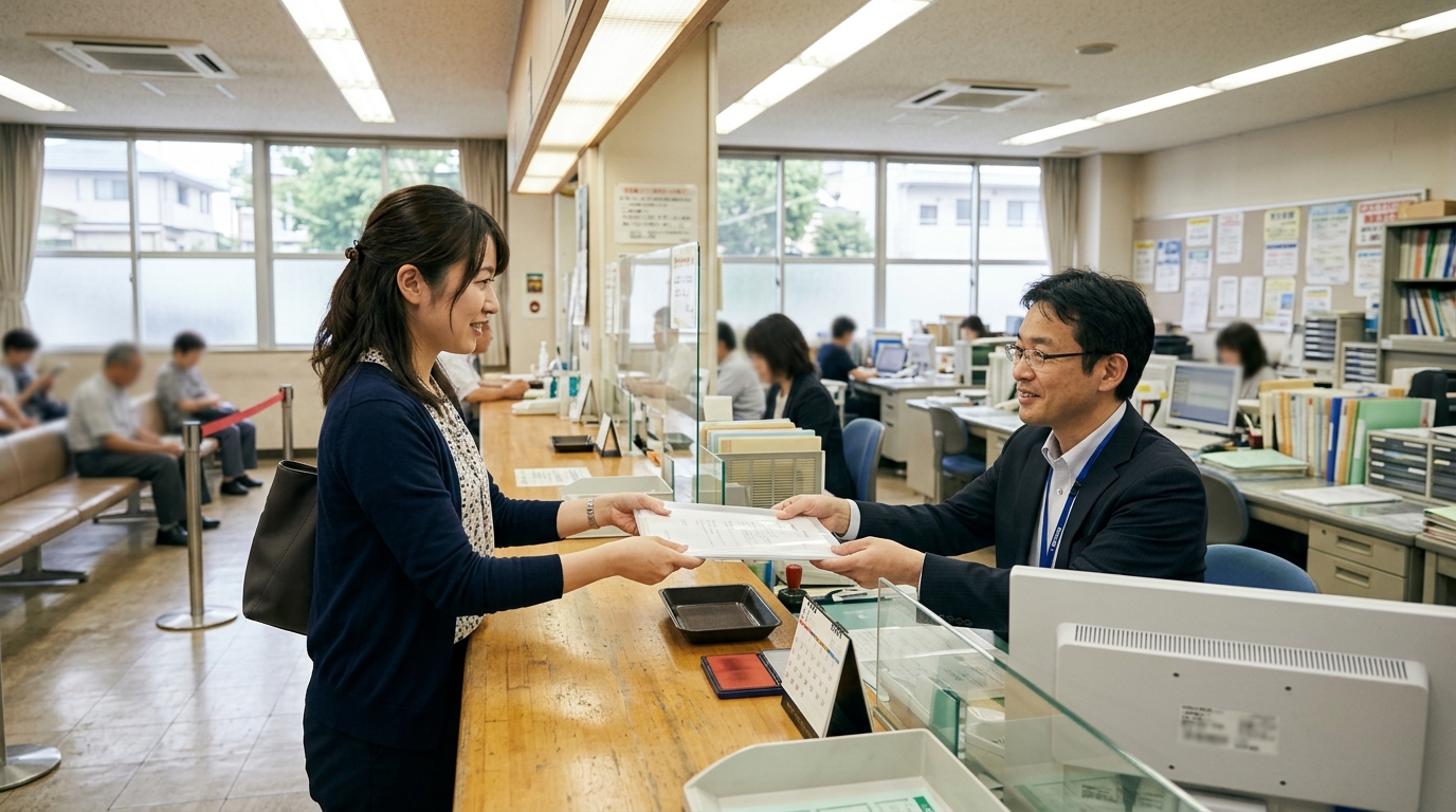 木更津市役所への転入前｜旧住所での手続き