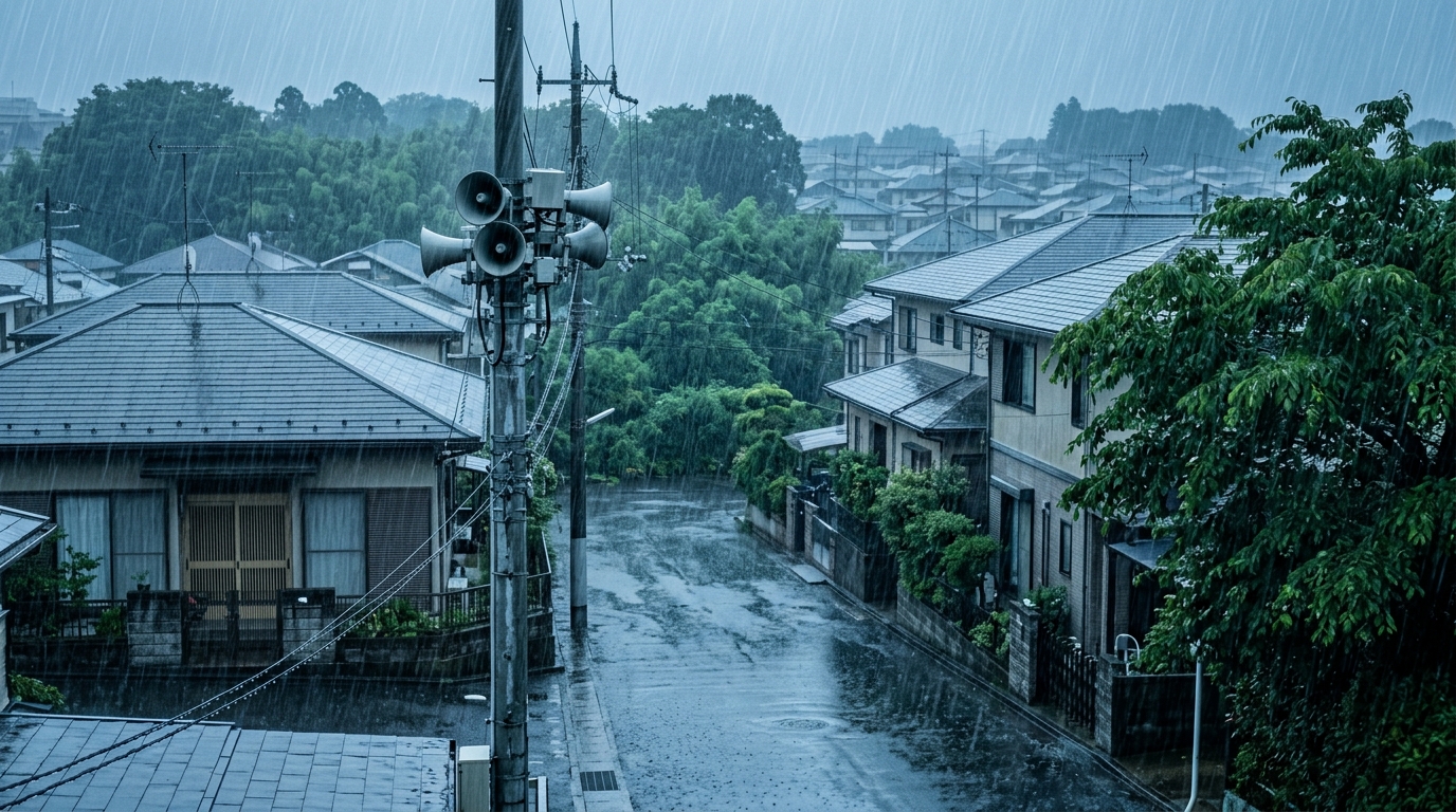 木更津の防災無線が聞こえない原因