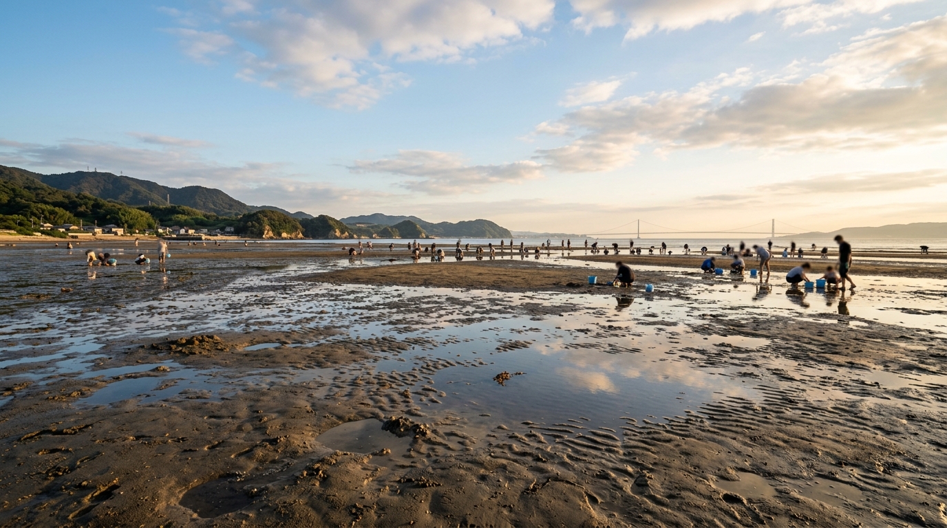 海ほたる＆潮干狩り｜木更津の海を楽しむ