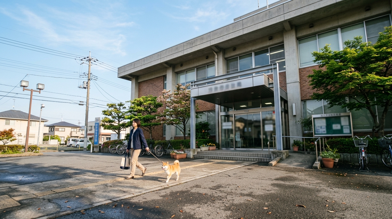 木更津市での犬の登録手順