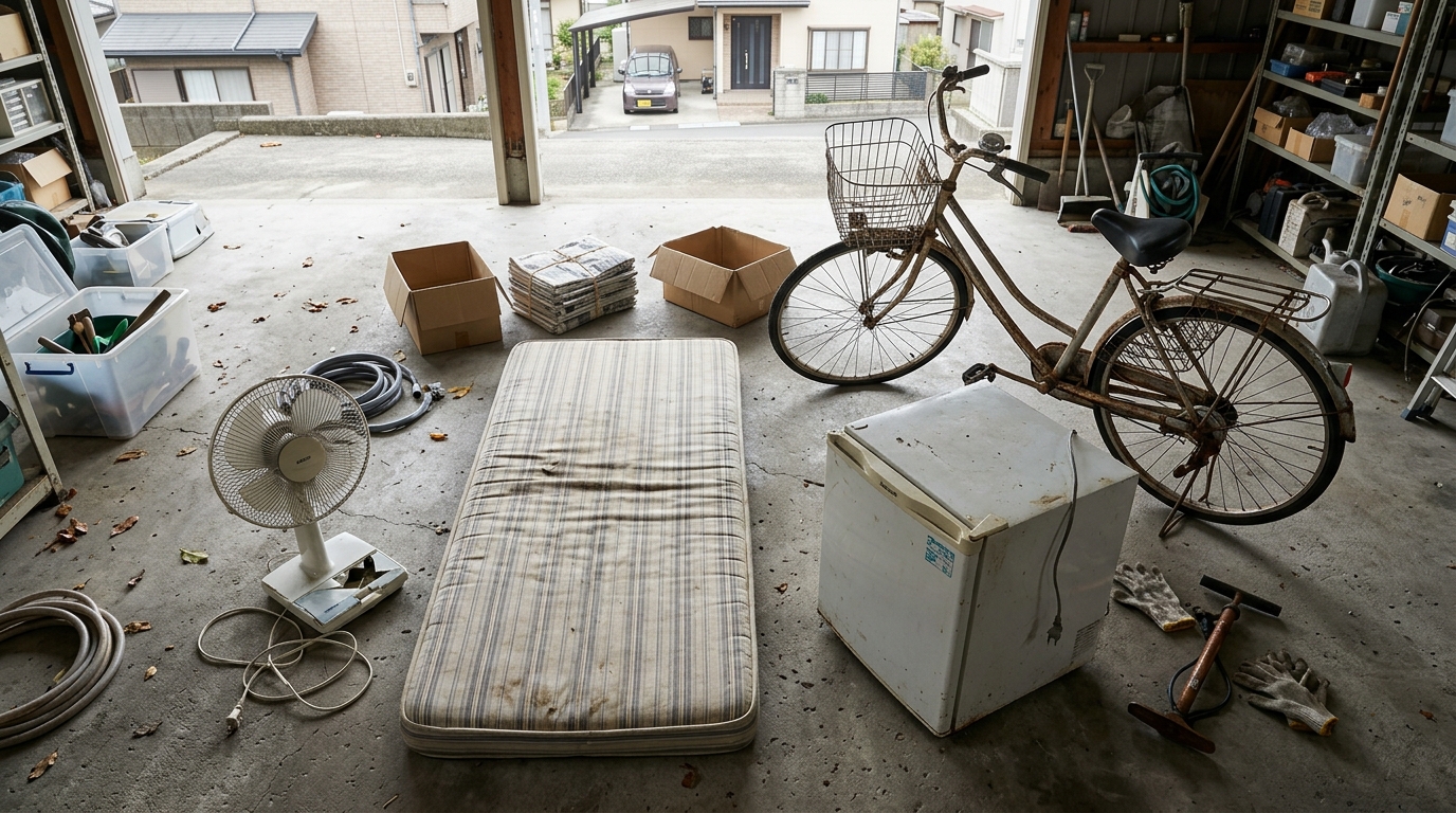 木更津で粗大ゴミになるもの・ならないもの