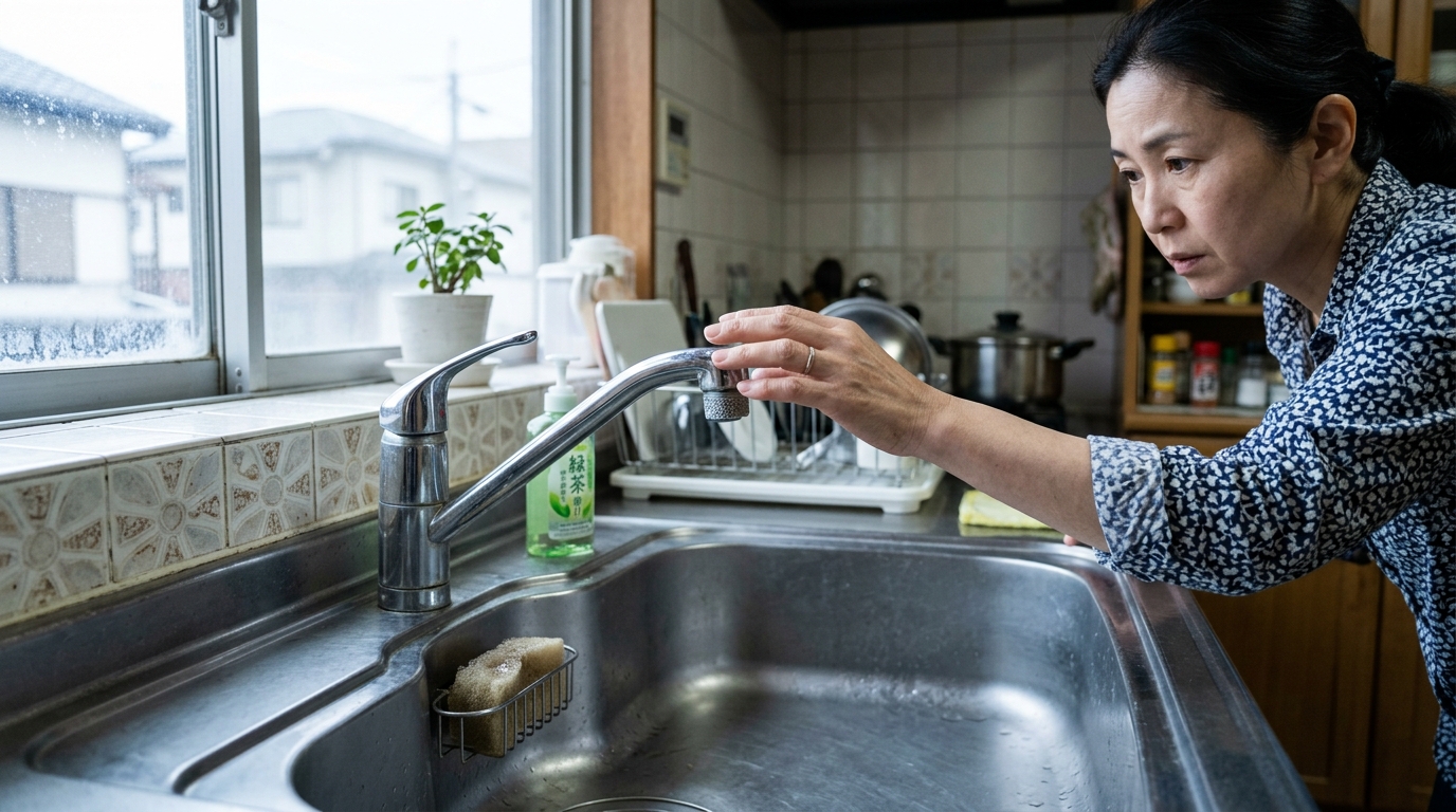 木更津で水が出ないときの確認手順
