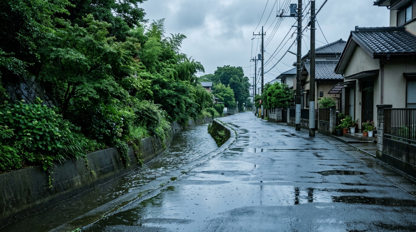 木更津の洪水ハザードマップの見方