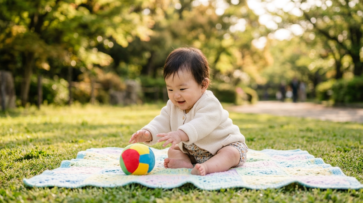 0〜2歳の乳幼児連れにおすすめの遊び場