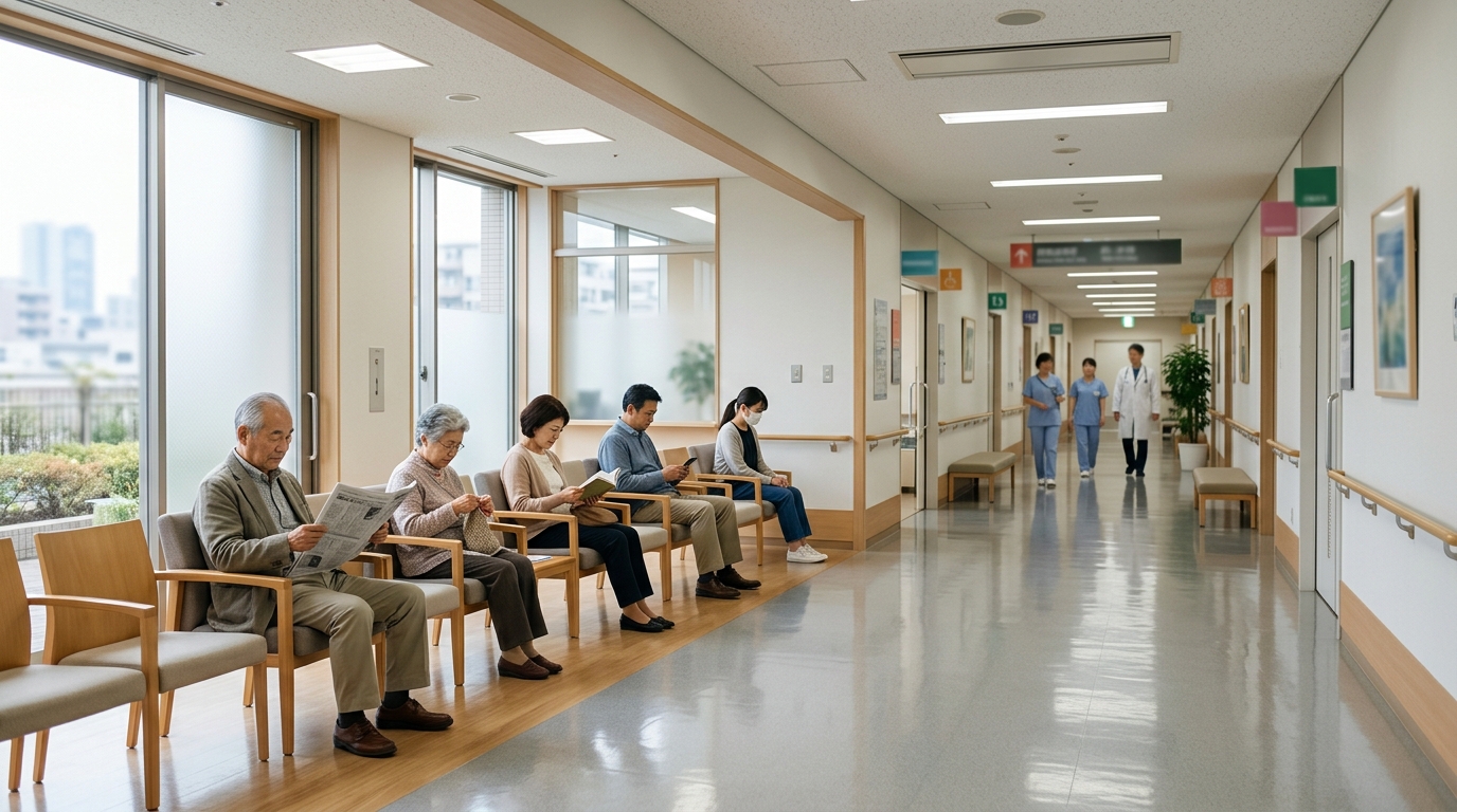 複数の診療科をまとめて診てもらえる施設