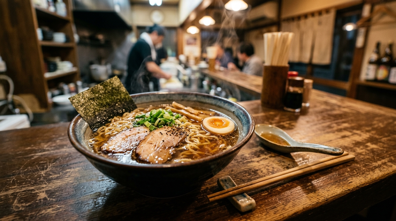 地元民に愛される穴場ラーメン店