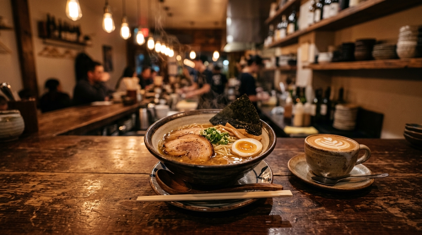 駅周辺・郊外の子連れ向けカフェ・麺系