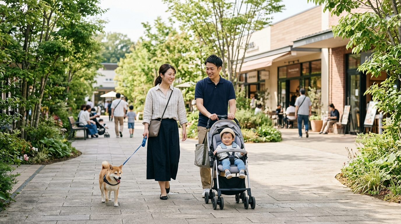 子連れ・犬連れが知っておくべき動線