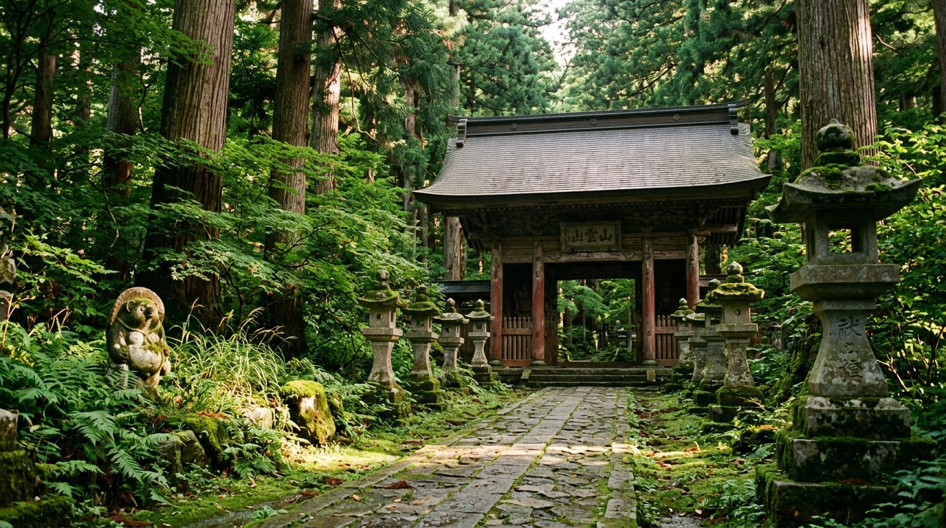 證誠寺に寄り道｜狸囃子の寺がロケ地に