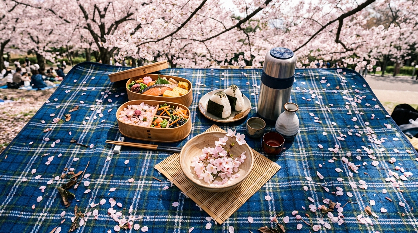 お花見当日の準備と全スポット早見表