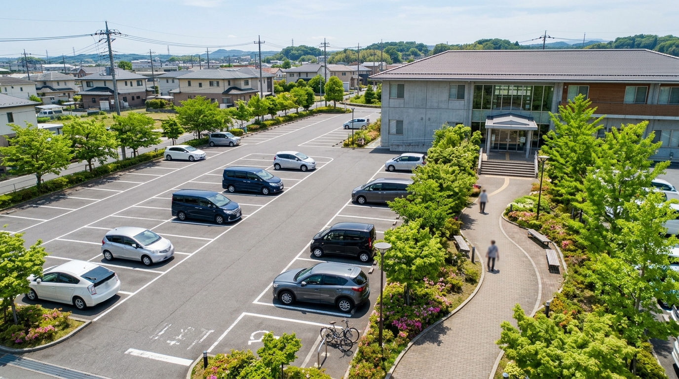 木更津市役所へのアクセスと駐車場情報